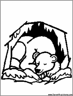 Simple Hibernating Bear Coloring Page Fresh Best Of Cave Clipart ...