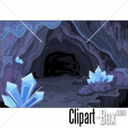 CLIPART DIAMONDS CAVE | Royalty free vector design | cave quest ...
