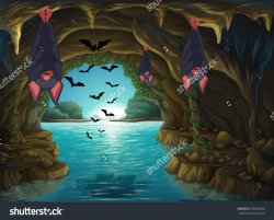 Bat Clipart Bat Cave