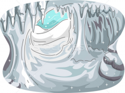 Ice cave clipart - Clipground