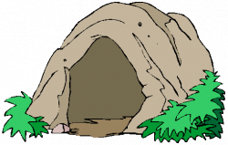 Cave clipart lion cave - Pencil and in color cave clipart lion cave