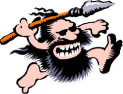 Image - Running Caveman 1-clipart.png | Flying Spaghetti Monster ...