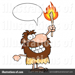 Caveman Clipart #1092087 - Illustration by Hit Toon