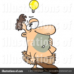 Caveman Clipart #1082959 - Illustration by toonaday