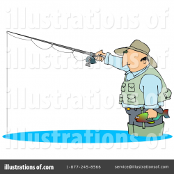 Fishing Clipart #17742 - Illustration by djart