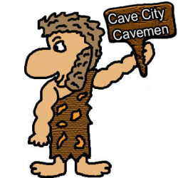 Cave City Caveman Glitter Graphics and Animation GIF