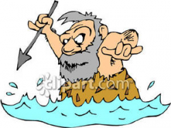 Caveman clipart hunting - Pencil and in color caveman clipart hunting
