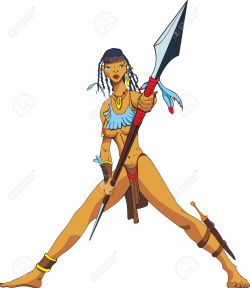 Spear clipart old - Pencil and in color spear clipart old