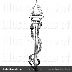 Torch Clipart #1207497 - Illustration by Prawny Vintage