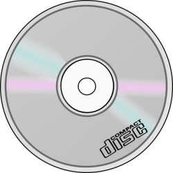 Compact Disc clip art Free vector in Open office drawing svg ( .svg ...