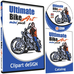 Amazon.com: Motorcycle Biker Clipart-Vinyl Cutter Plotter Clip Art ...