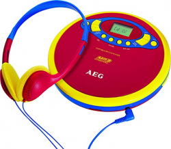 AEG CDP 4228 Kids Line - Red/Yellow/Blue: Amazon.co.uk: Electronics