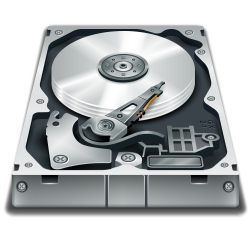 OnlineLabels Clip Art - Hard Disk