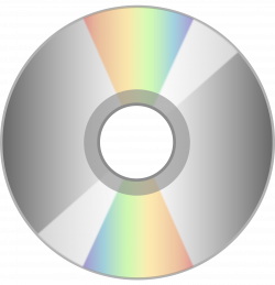 Shiny Compact Disc - Free Clip Art