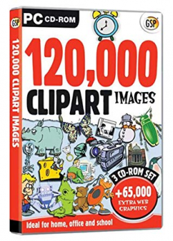 120,000 Clipart: Amazon.co.uk: Software