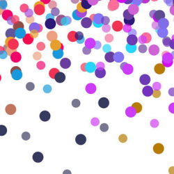 Colorful Confetti - Celebration Clipart