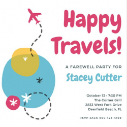 Customize 3,999+ Farewell Party Invitation templates online - Canva
