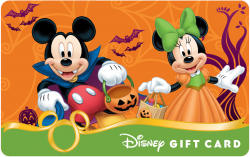 Disney holloween celebrate halloween with new disney gift card ...