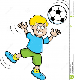 Cartoon boy playing soccer | Clipart Panda - Free Clipart Images