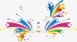 Stars Celebrate Creative, Celebrate, Star, Material PNG Image and ...