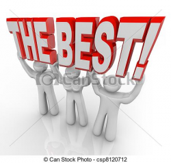 The best clipart the best team lifting words top winners celebrate a ...