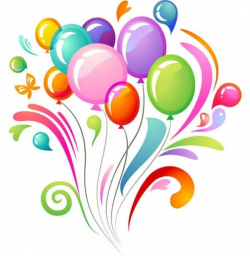 Colorful Balloons Celebration Vector Background - http://www ...