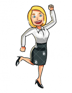 A Happy Business Woman Jumping: #accomplishment #achievement ...