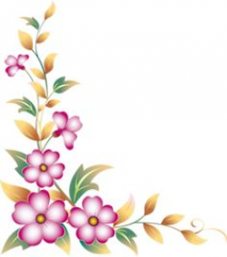 Grab This Free Clipart to Celebrate the Summer | Floral border, Clip ...