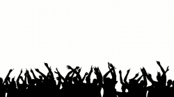 Party Crowd Silhouette at GetDrawings.com | Free for personal use ...