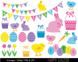 Easter Clipart Clip Art Happy Easter Clipart Easter Bunny