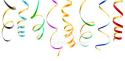 Party Streamers stock vectors - Clipart.me