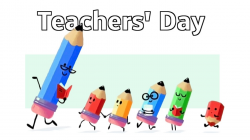 Teachers Day Pencils Clipart