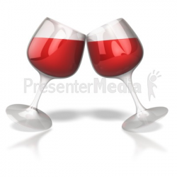 Wine Glass Toast Celebration - Presentation Clipart - Great Clipart ...