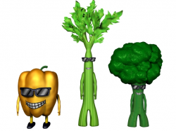 Drawn vegetable animation - Pencil and in color drawn vegetable ...