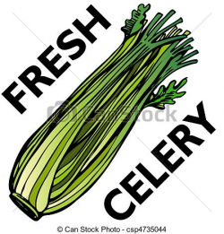 Celery - Celery Drawing | Clipart Panda - Free Clipart Images