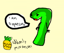 Depressed Celery