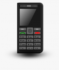 Cell Phone Free To Use Cliparts - Old Mobile Phone Png ...