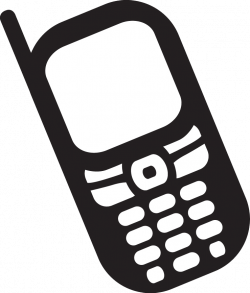 Cell Phone Icon Clipart