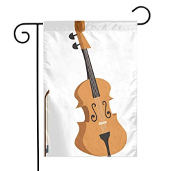 Amazon.com: Cello Clipart Classical Instrument Garden Flags ...