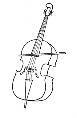 Cello Coloring Pages# 2004483