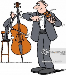String Orchestra Cartoons and Comics - funny pictures from CartoonStock