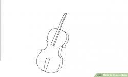 How to Draw a Cello: 7 Steps (with Pictures) - wikiHow