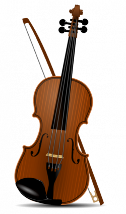 Clipart of Cellos, Violins and Other String Instruments