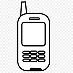 Phone Cartoon clipart - Telephone, Black, Technology ...