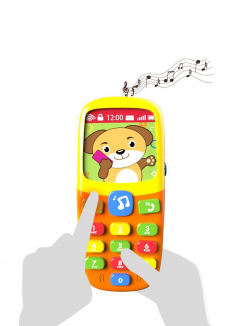 Coolle Cell Phone Toddler Toy | Kids Mobile Phone Toy | Baby Cellphone Toys  | Pretend Cell Phone for Babies Toddlers Children Boys Girls 6+ Months ...