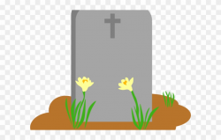 Gravestone Clipart Rip Cross - Cemetery Clipart - Png ...