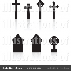 Cemetery Clipart #72454 - Illustration by cidepix