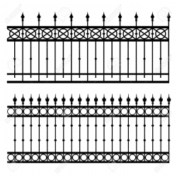 28+ Collection of Cemetery Fence Drawing | High quality, free ...