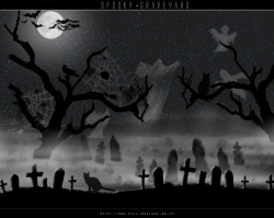 100+ [ Creepy Fun Cemetery Scene Halloween Pinterest Cemetery ] | 39 ...