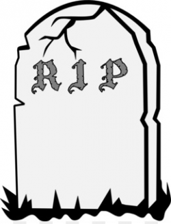 Headstone Cemetery Grave Epitaph Clip art - Gravestone Clipart png ...